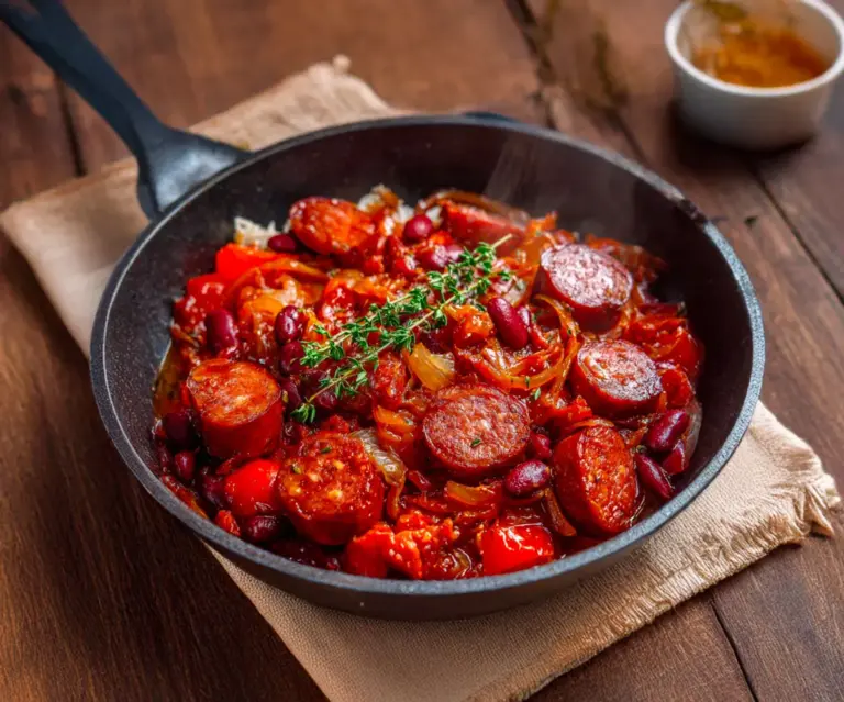 🌶️ Rougail Saucisse Réunionnais Authentique 🇷🇪