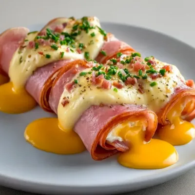 Rouleaux de Jambon Mimosa Ultra Crémeux