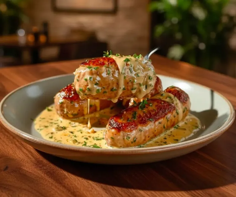 Saucisses à la crème moutardée : un plat réconfortant et savoureux