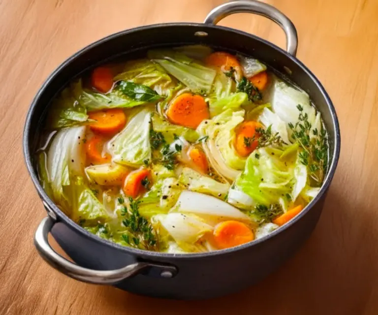 🥣 Soupe Brûle-Graisses au Chou Bienfaisante