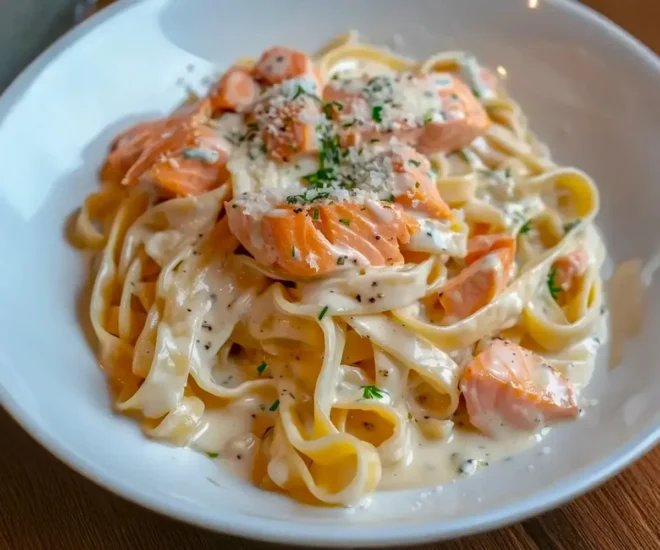 Tagliatelles au Saumon Crémeux : Un Classique Gourmand et Réconfortant