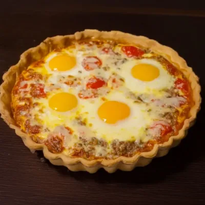 Tarte à la viande hachée facile et savoureuse