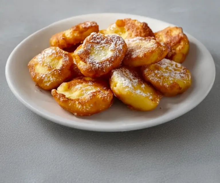 Beignets de pommes à la poêle (sans friture) 🍎✨