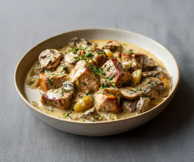 Blanquette de Filet Mignon aux Champignons : un classique revisité avec finesse