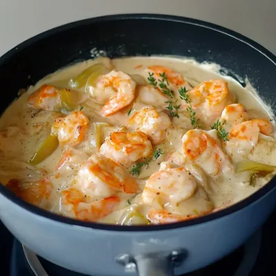 Blanquette de Saint-Jacques et Crevettes Ultra Simple