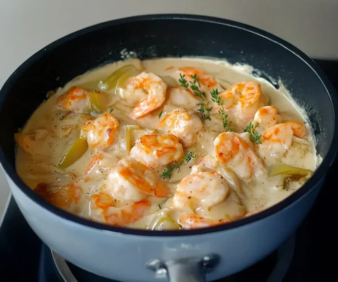 🥂 Blanquette de Saint-Jacques et Crevettes Ultra Simple