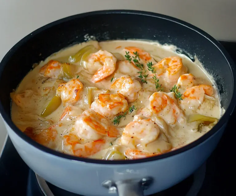 🥂 Blanquette de Saint-Jacques et Crevettes Ultra Simple