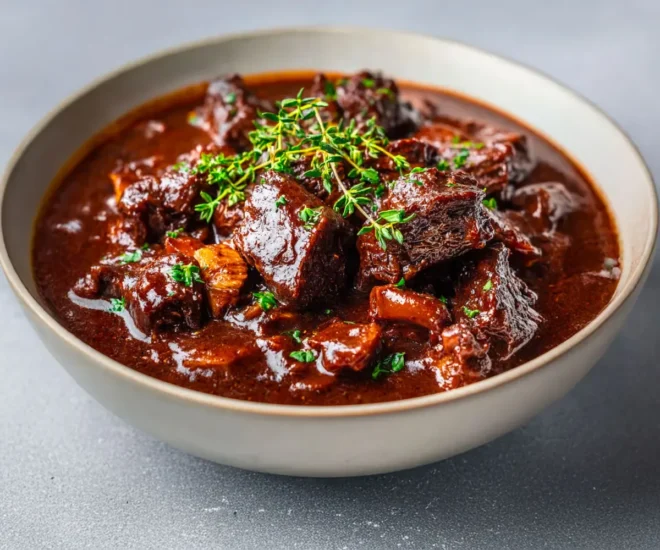 Bœuf à la sauce carbonnade : un plat mijoté aux accents flamands