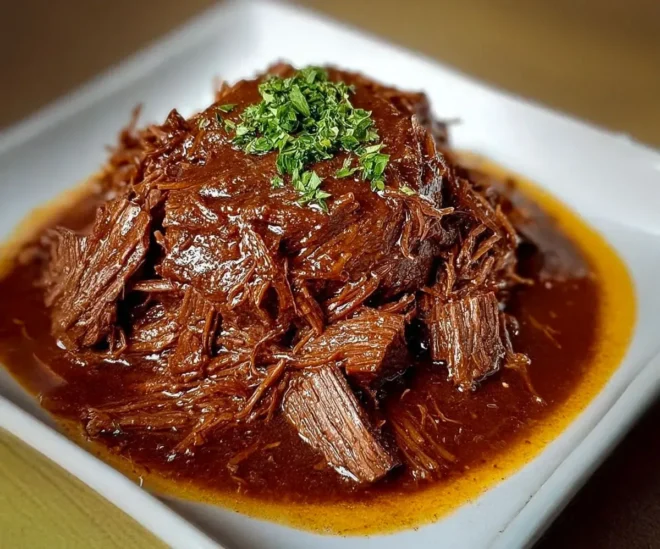 🥘 Bœuf Effiloché Fondant à la Bière Blonde