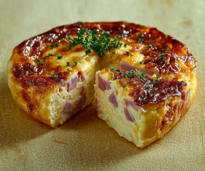 Cake au jambon et gruyère – Ultra moelleux et facile