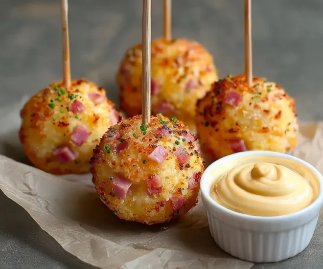 🧀 Cake Pops Salés Jambon-Fromage : L’Apéritif Gourmand et Ludique !