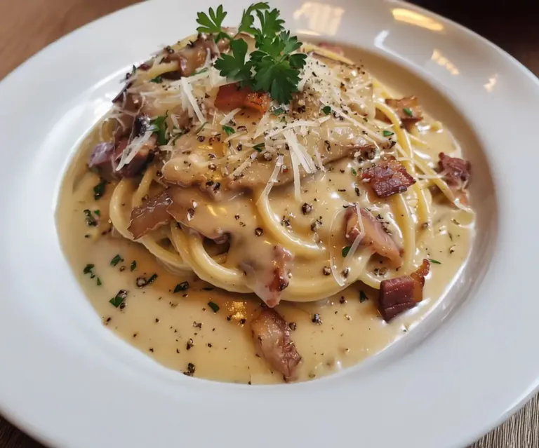 Carbonara au Bacon de Bœuf : une revisite gourmande et sans porc