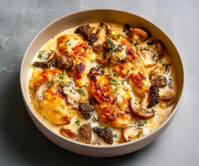 Cassolettes Suprême de Volaille aux Morilles : un plat raffiné et gourmand