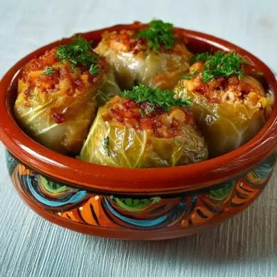 Choux Farcis Traditionnels Façon Grand-Mère