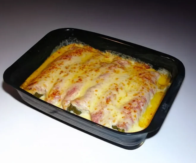 🥒 Courgettes façon Endives au Jambon : le gratin léger, fondant et doré