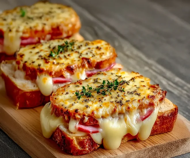🥪 Croque-Monsieur Fondant et Doré au Four