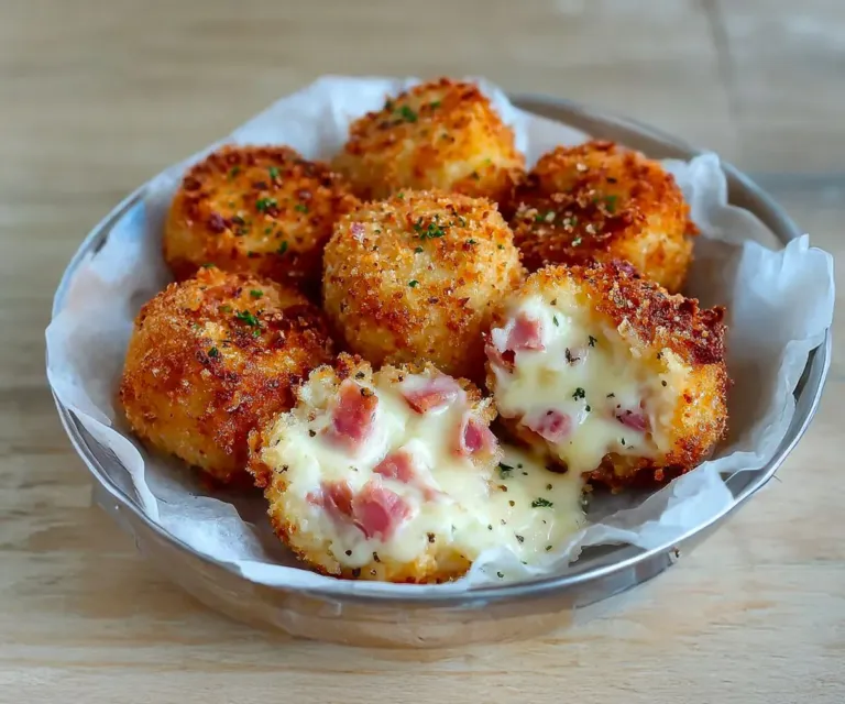 🧀 Croquettes de jambon et béchamel croustillantes et fondantes