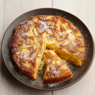 Gâteau aux Pommes à la Poêle : Dessert Rapide et Fondant
