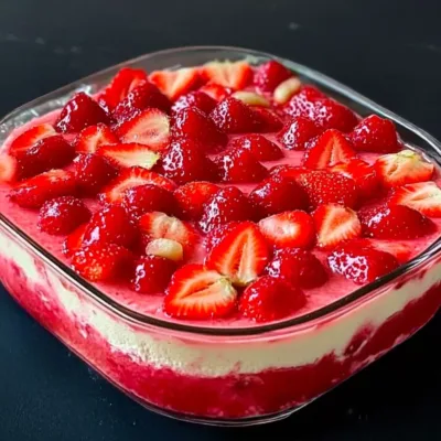 Gâteau Froid aux Fraises : Léger et Fruité !