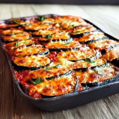 Gratin d’Aubergines à l’Italienne : Parmigiana