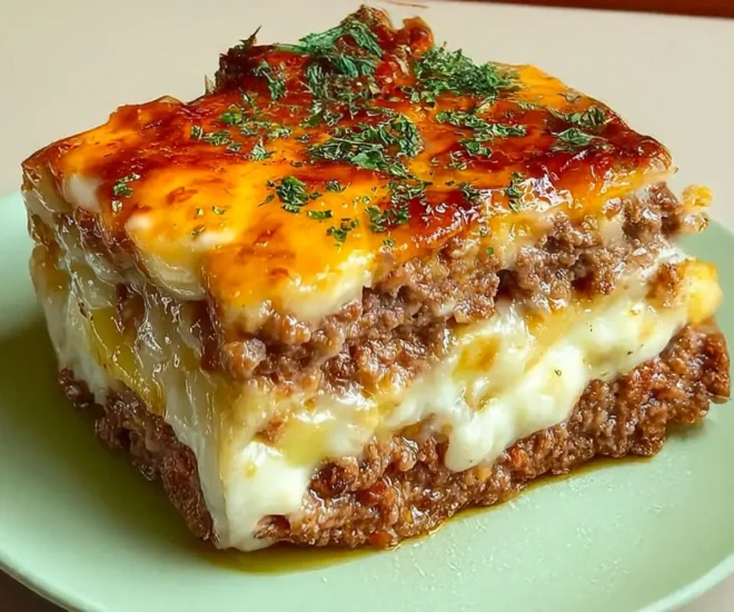 🥔 Gratin de Pommes de Terre et Bœuf Haché Fondant au Four