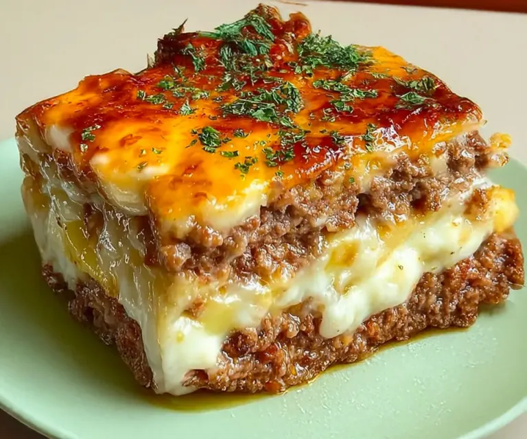 🥔 Gratin de Pommes de Terre et Bœuf Haché Fondant au Four