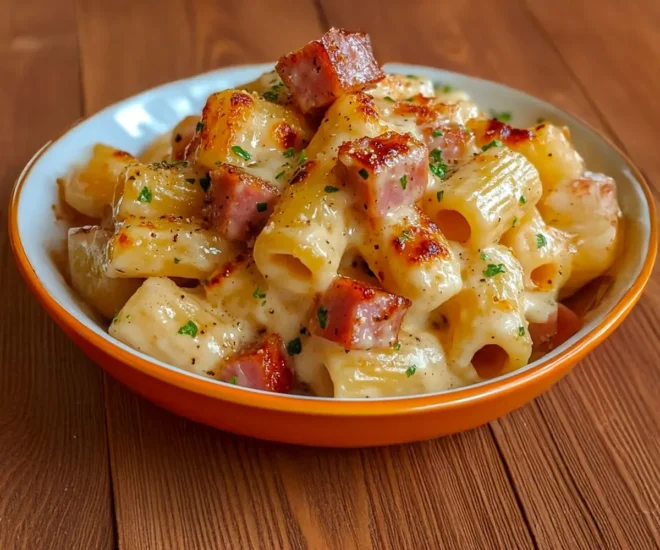 Gratin Savoyard de Pâtes au Jambon & Fromage 🧀🔥
