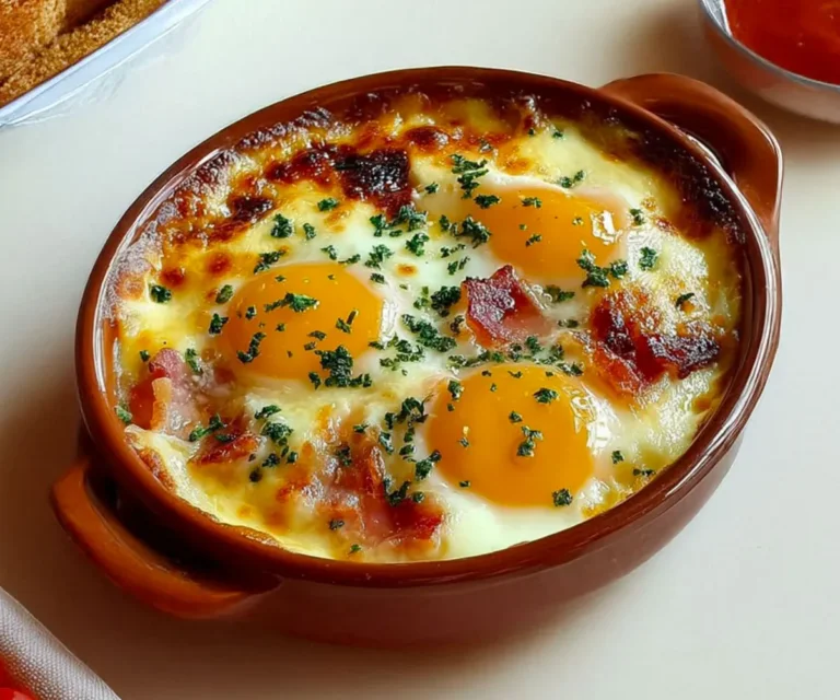 Œufs cocotte campagnards de Laurent Mariotte : le classique rustique… ultra raffiné