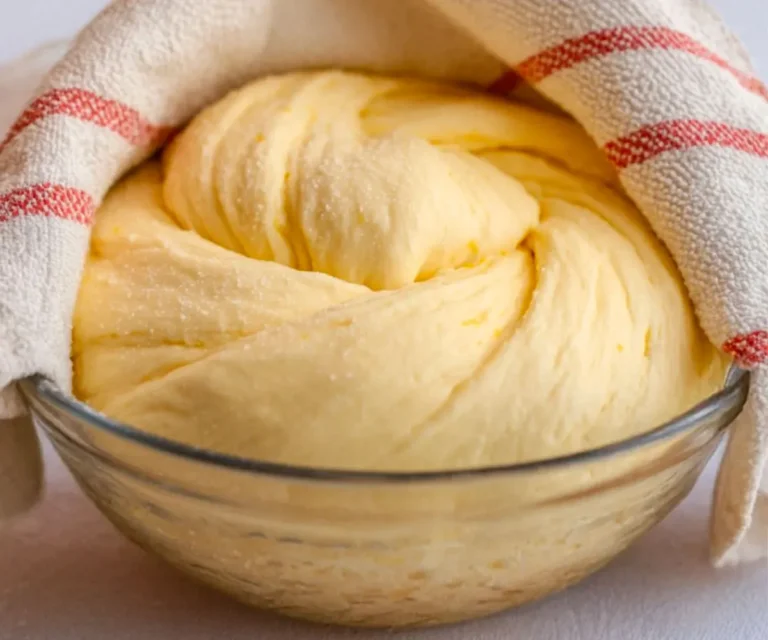 Pâte à Brioche & à Croissants Parfumée au Citron
