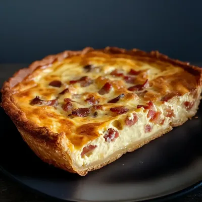 Quiche Lorraine Traditionnelle : Recette Classique