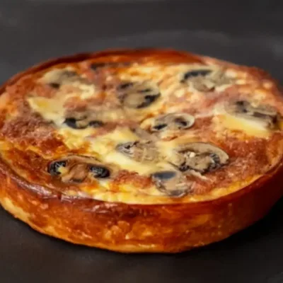 Quiche Sans Pâte au Thon et Champignons