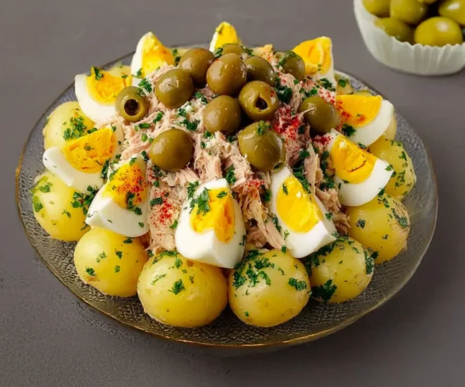 🥔 Salade de pommes de terre au thon, œufs et olives : la recette complète et gourmande