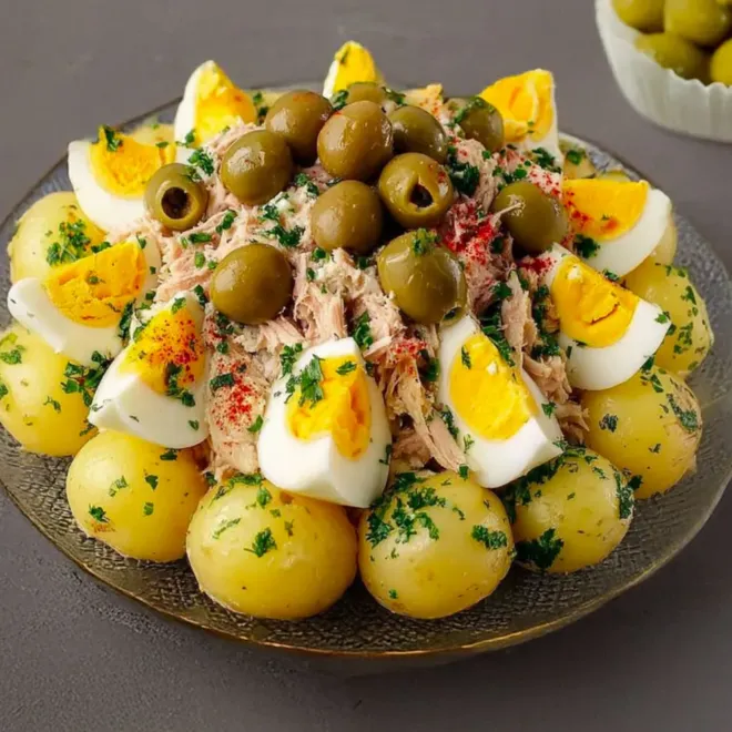 🥔 Salade de pommes de terre au thon, œufs et olives : la recette complète et gourmande