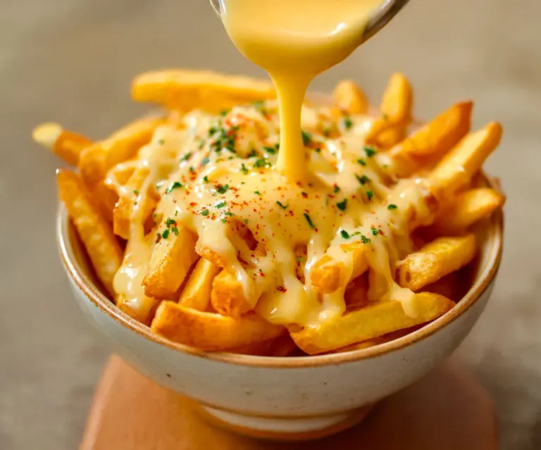 🧀 Sauce au Fromage pour Frites : Onctueuse, Gourmande et Irrésistible !