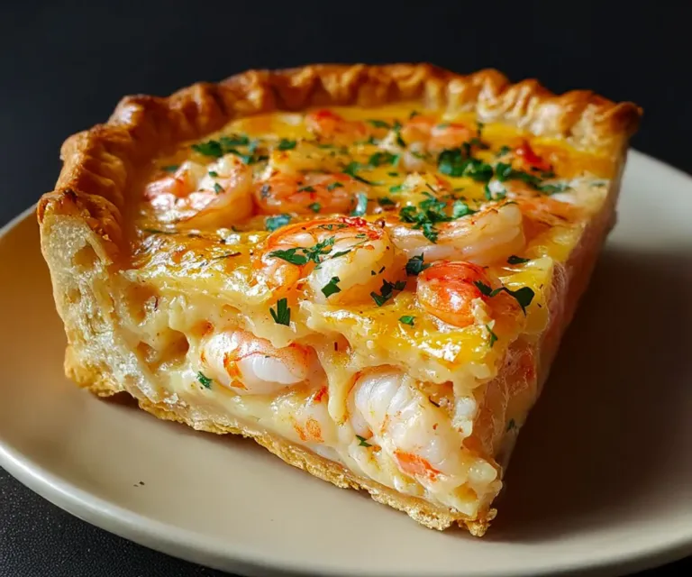 🥧 Tarte aux Crevettes de Floride : Crémeuse, Gourmande et Irrésistible !
