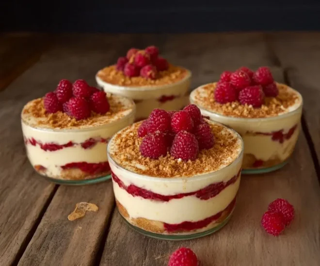 🍓 Tiramisu aux framboises maison : dessert rapide et savoureux