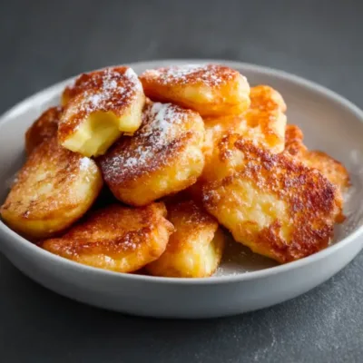 Beignets de Pommes à la Poêle : Recette Facile