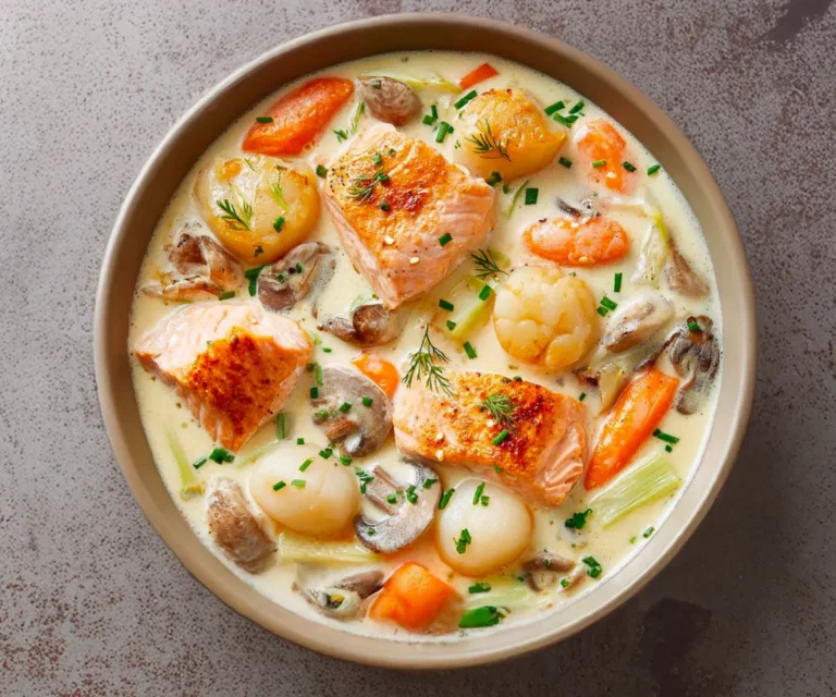 🐟 Blanquette de Poisson Ultra Rapide : Crémeuse, Légère et Prête en 30 Minutes !