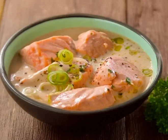 Blanquette de Saumon Rapide : Un Plat Crémeux et Réconfortant