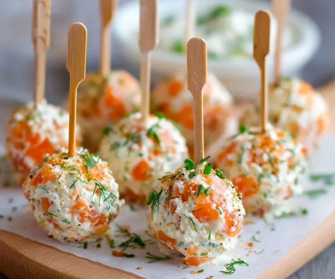 Cake Pops Salés au Saumon Fumé et Fromage Frais