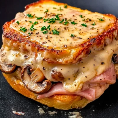 Croque Forestier Ultra Fondant : Jambon & Fromage