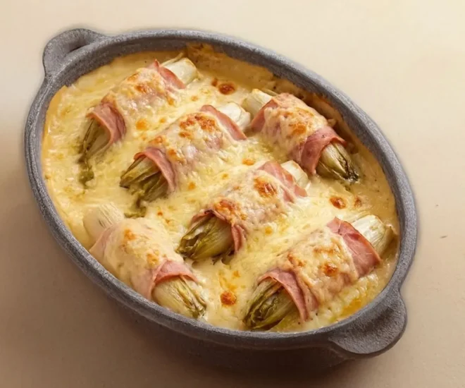 🧀 Endives au Jambon Gratinées Ultra Fondantes