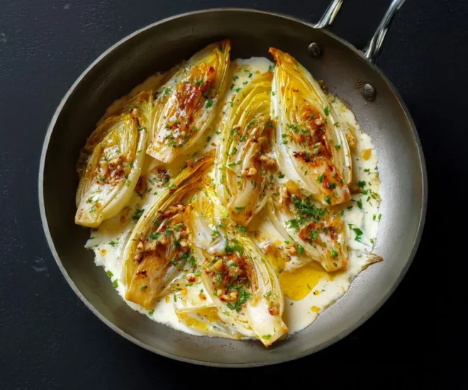 Endives Sautées à la Crème : un accompagnement fondant et raffiné