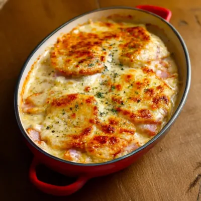 Escalope Savoyarde Gratinée au Reblochon