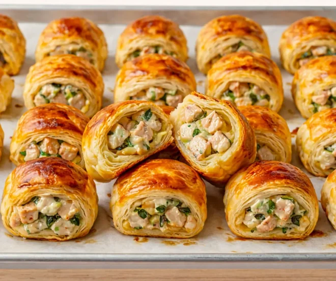 🥐 Feuilletés Poulet Moutarde Ultra Gourmands