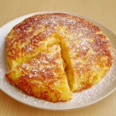 Gâteau aux Pommes à la Poêle Moelleux et Rapide