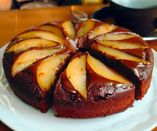 🍐 Gâteau Poire Chocolat Fondant