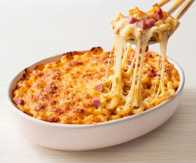 Gratin de pâtes jambon-fromage : la recette familiale ultra réconfortante