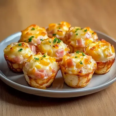 Mini Cakes Jambon et Fromage Ultra Moelleux