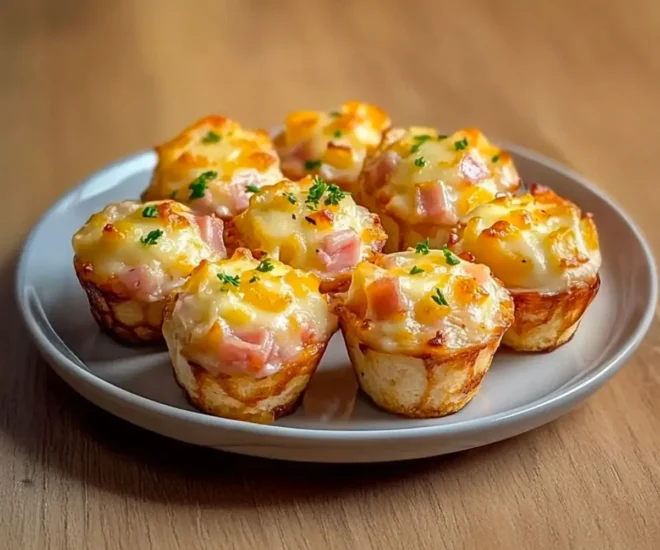 🧁 Mini Cakes Jambon et Fromage ultra moelleux